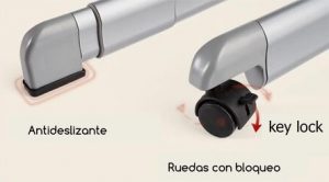 movilidad de una cuna colecho