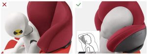 reposacabezas silla de coche